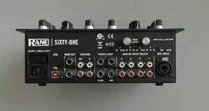 Rane Sixty-One 61 Professional Dj Mixer, 2-Channel, Usb