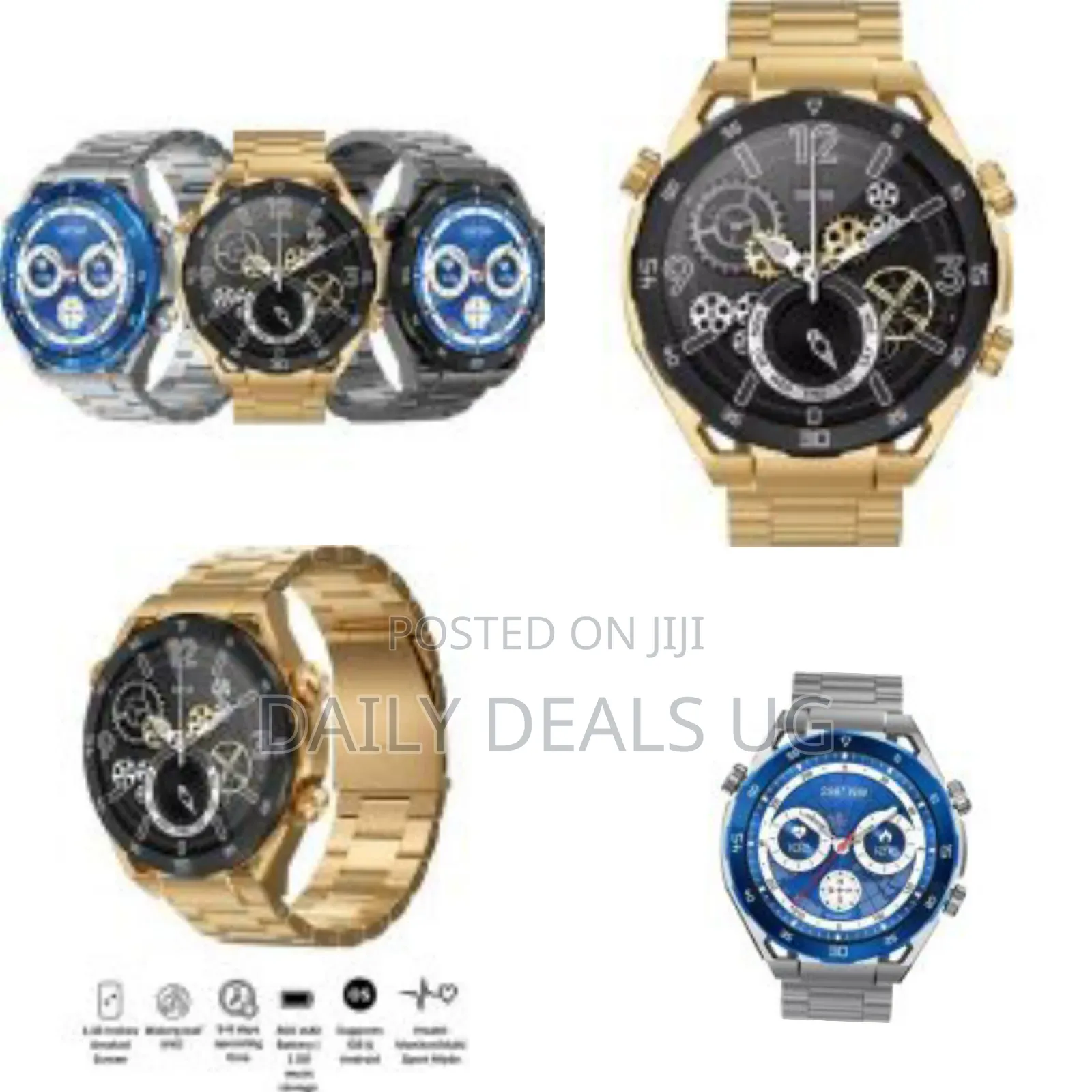 G-Tab Gt8 Amoled Smart Watch Music Storage Upto 1g