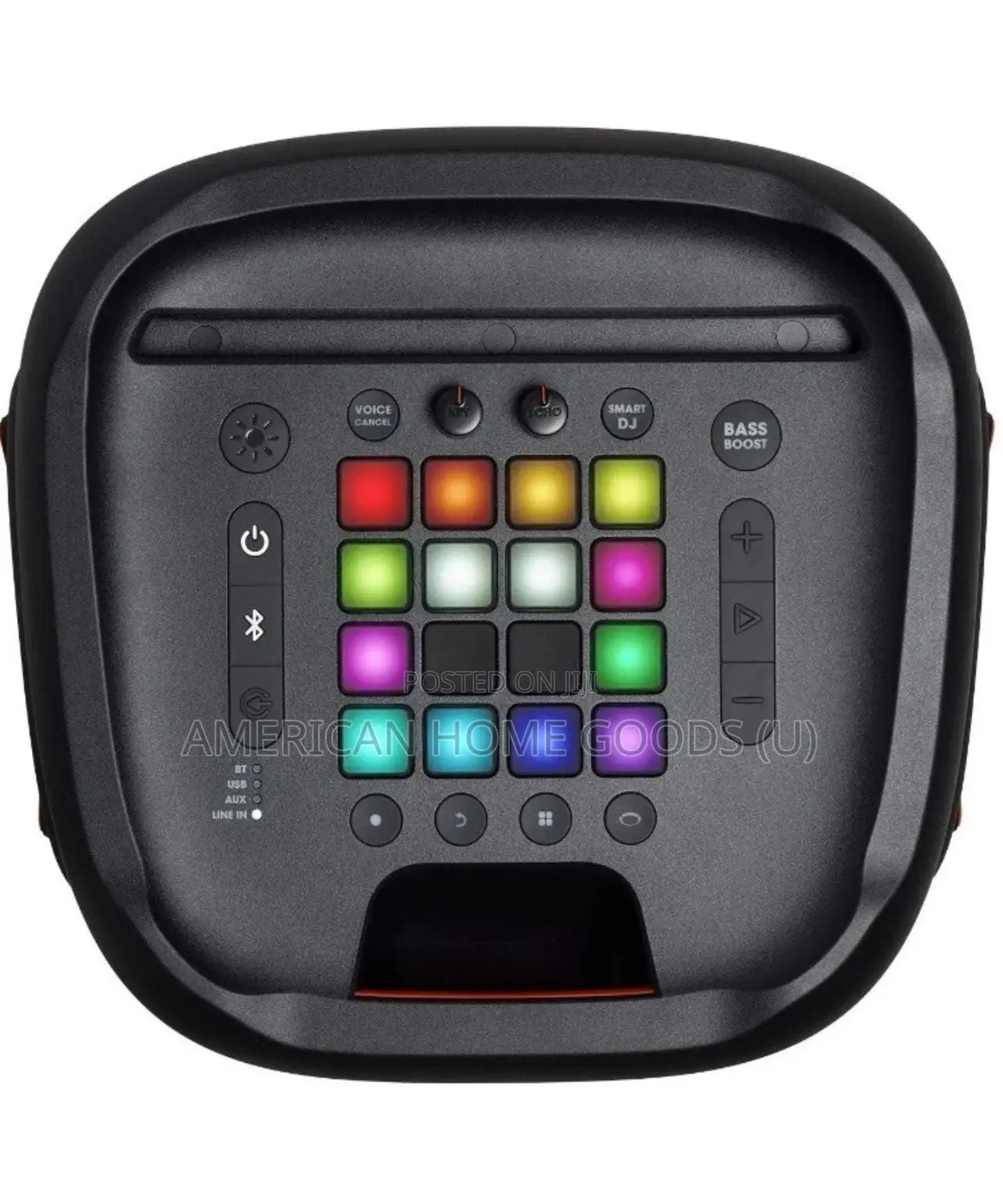 JBL Partybox 1000 Bluetooth Party Speaker, W/Wrist Band, Panel Lights