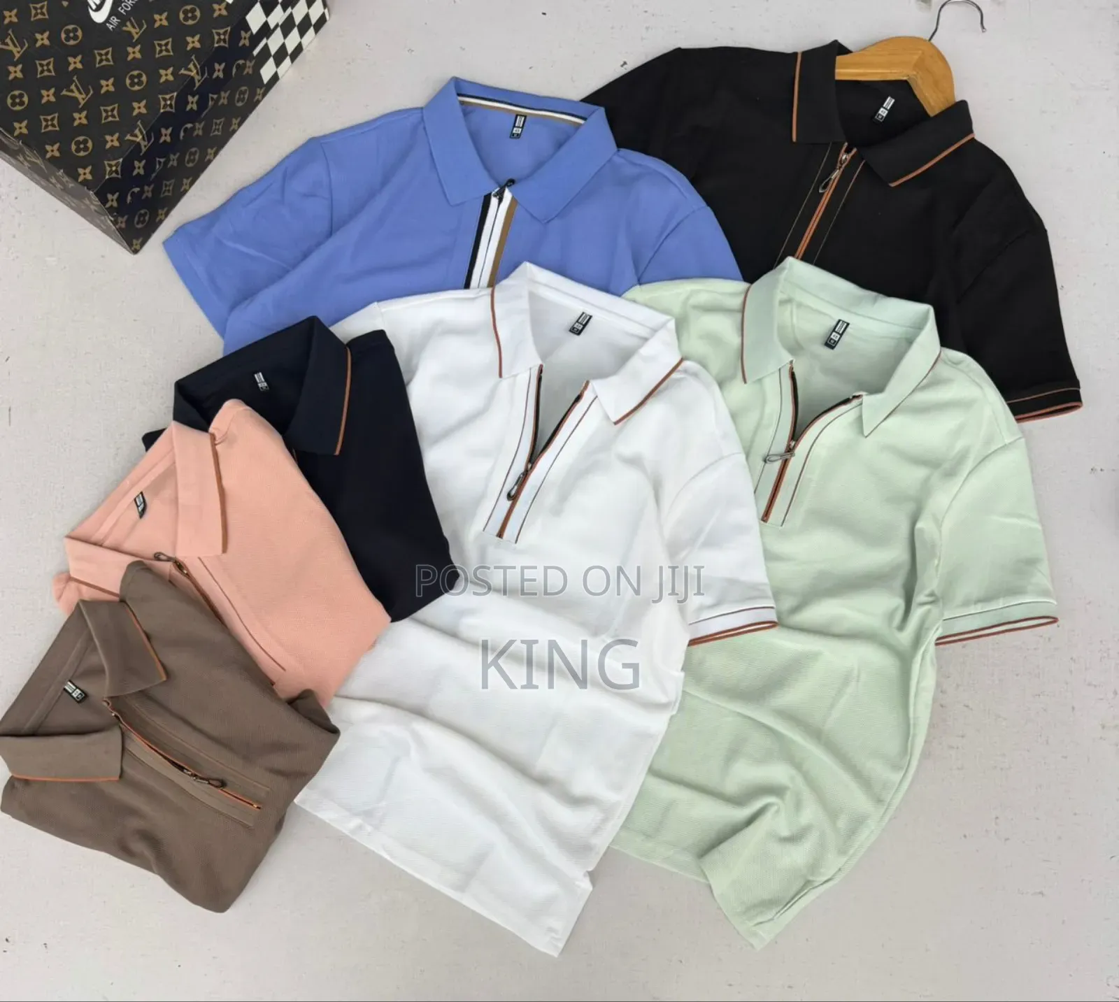 Majestic Strke Zip T-Shirt