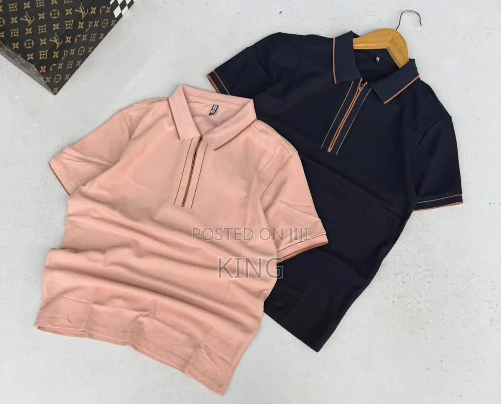 Majestic Strke Zip T-Shirt