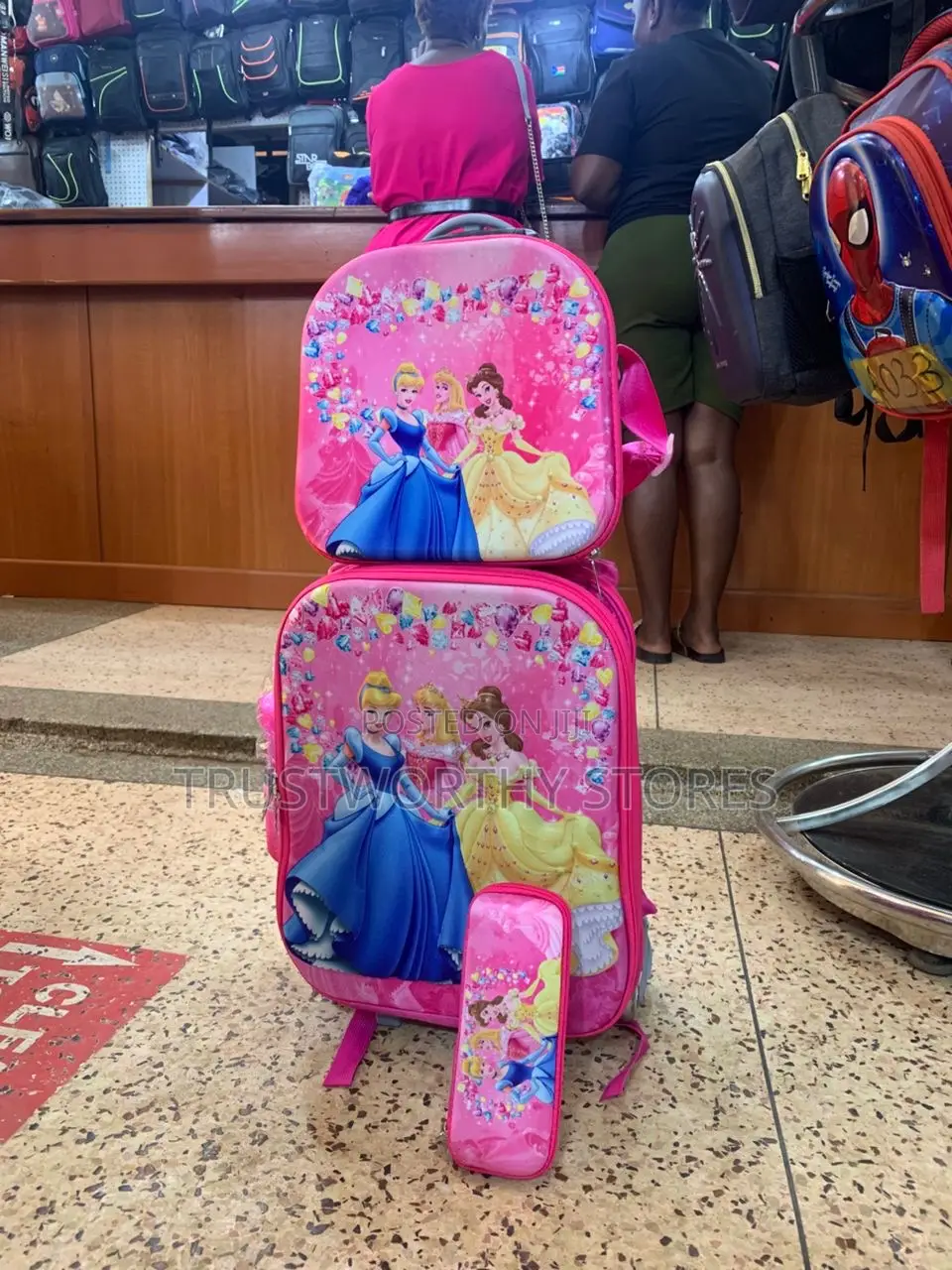 Princess Trolley Bag - 4in1