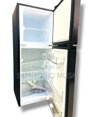 Midea 187l Double Door Fridge With Top Mount Freezer-mdrt187