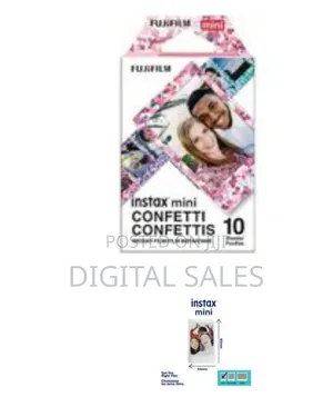 Fujifilm Instax Mini Confetti Film - 10 Exposures