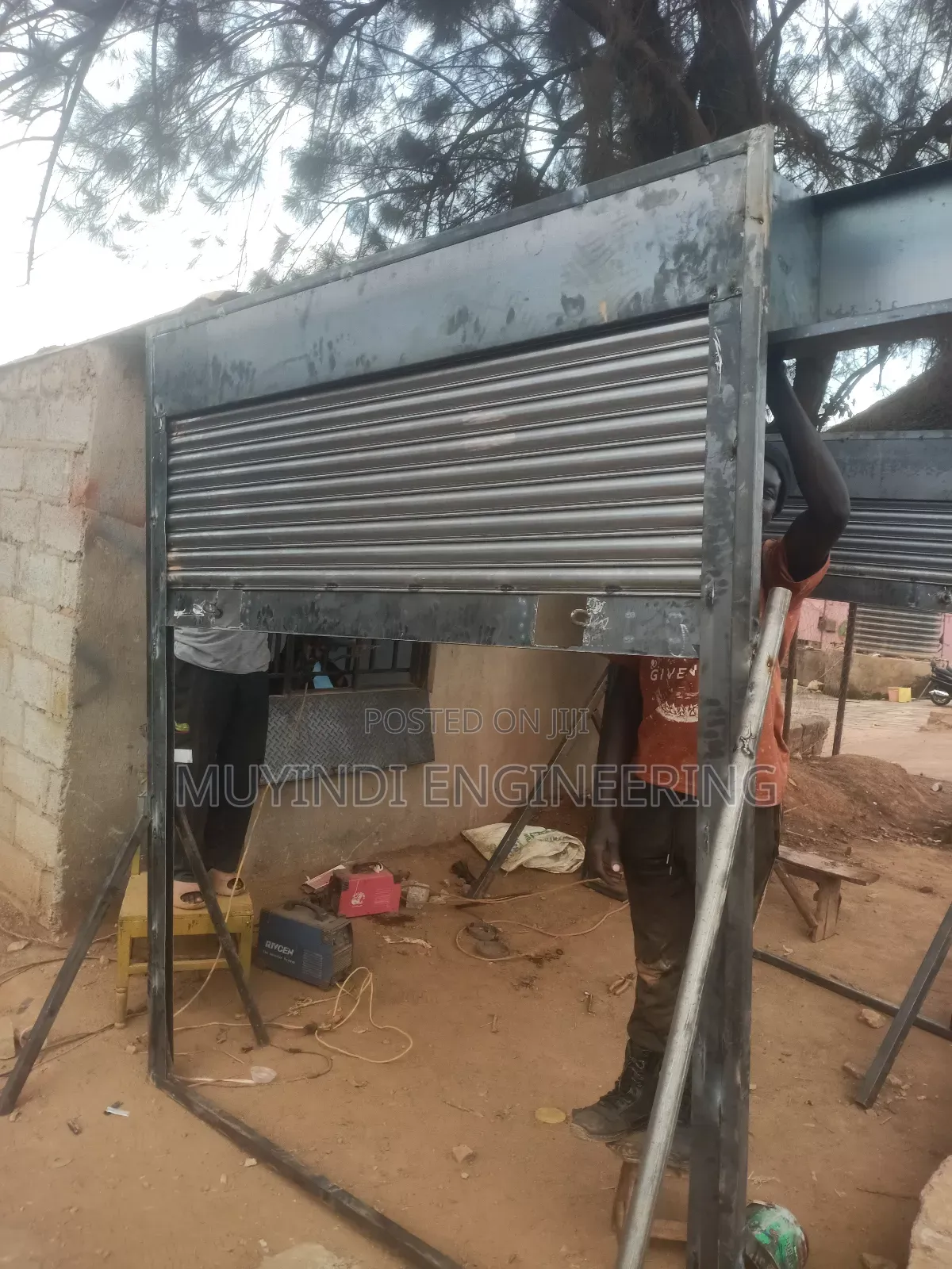 7.5x7ft Rolling Shutter Doors