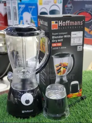 Hoffman Blender 2in1 Jar and Grinder. Blender
