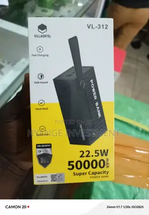 50000mah Fast Charge Power Bank. Villaon Power Bank
