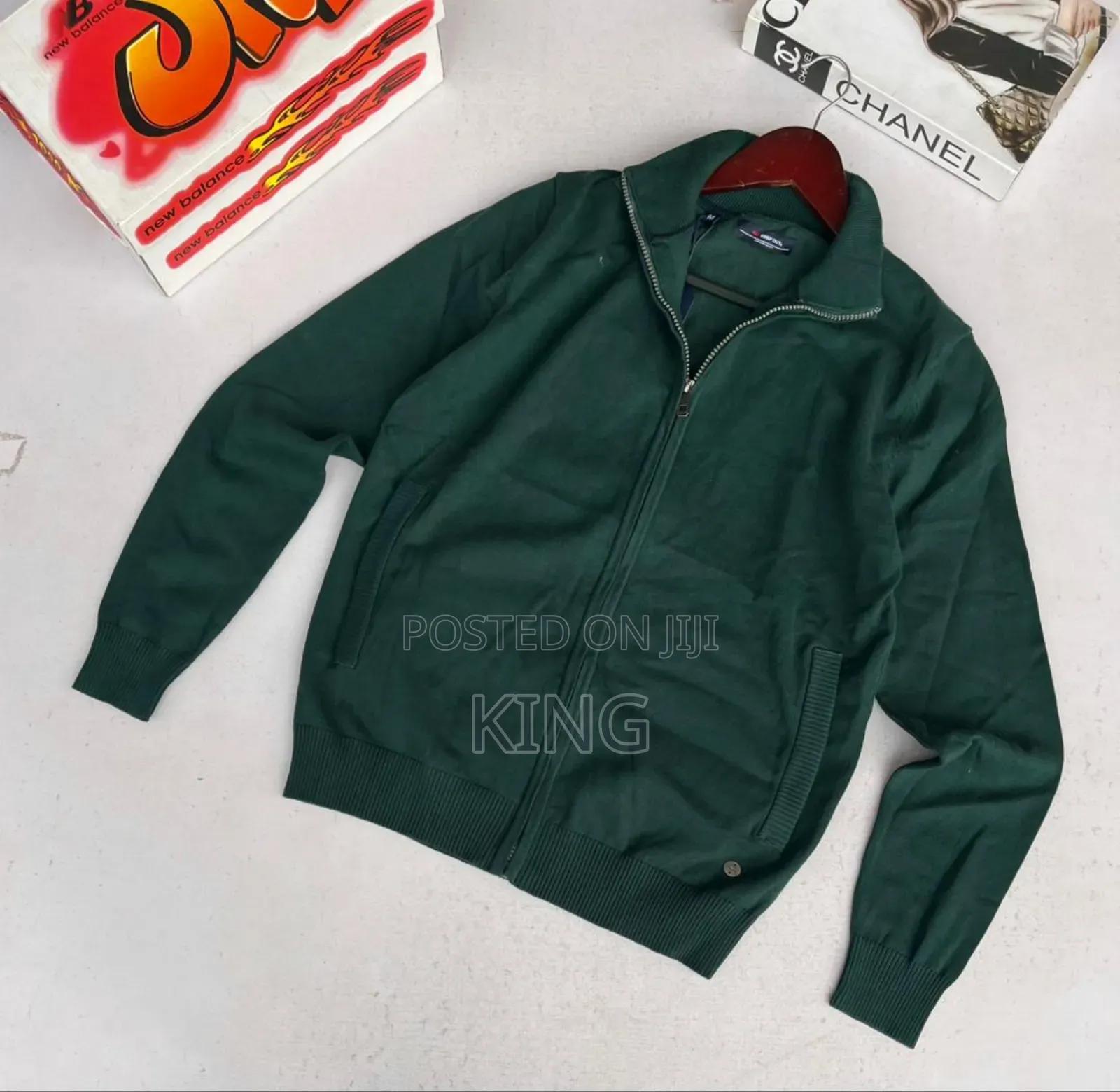 Zip Closure Sweater