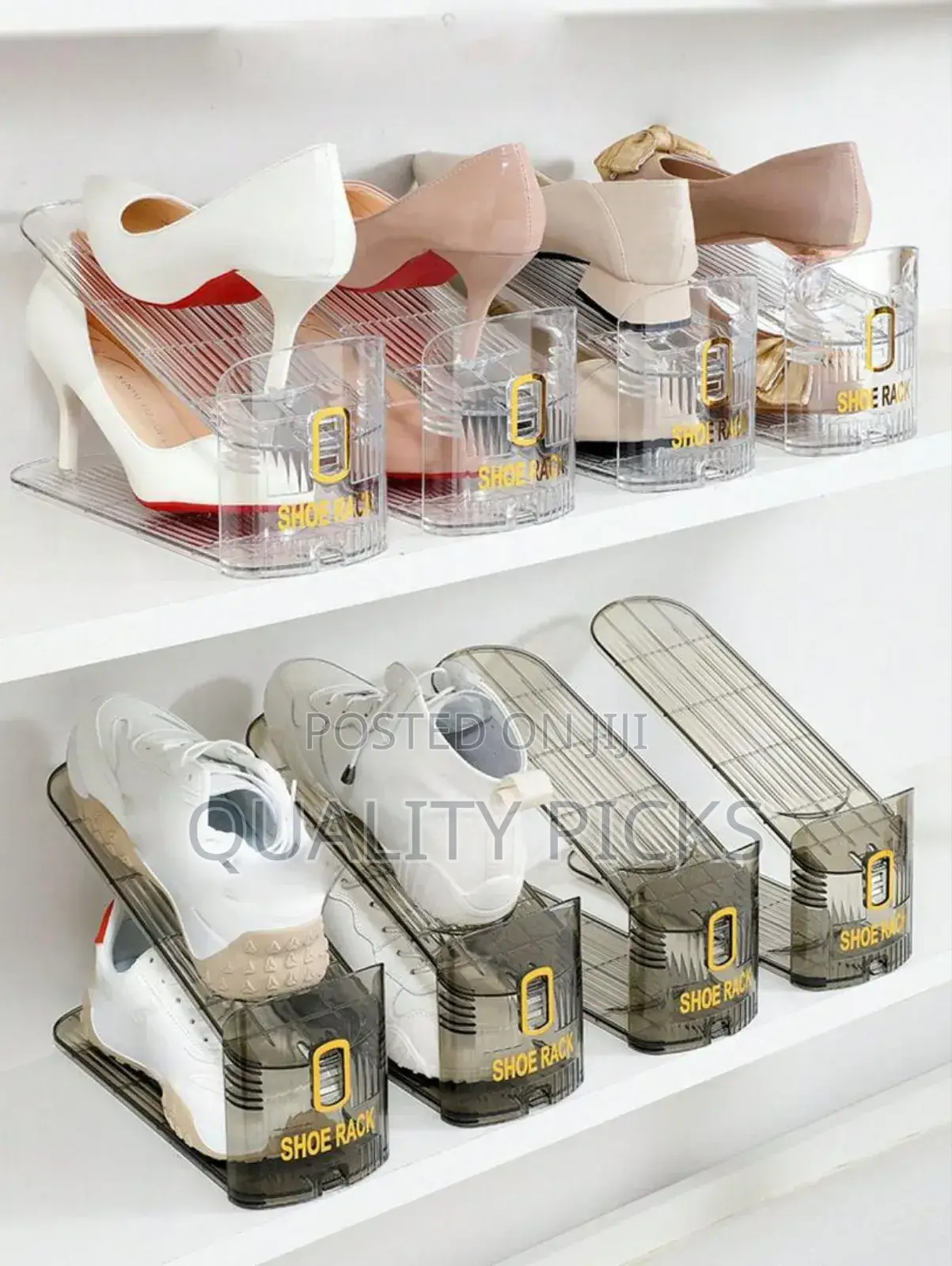 Closet Shoe Slot Organizer (2pairs),