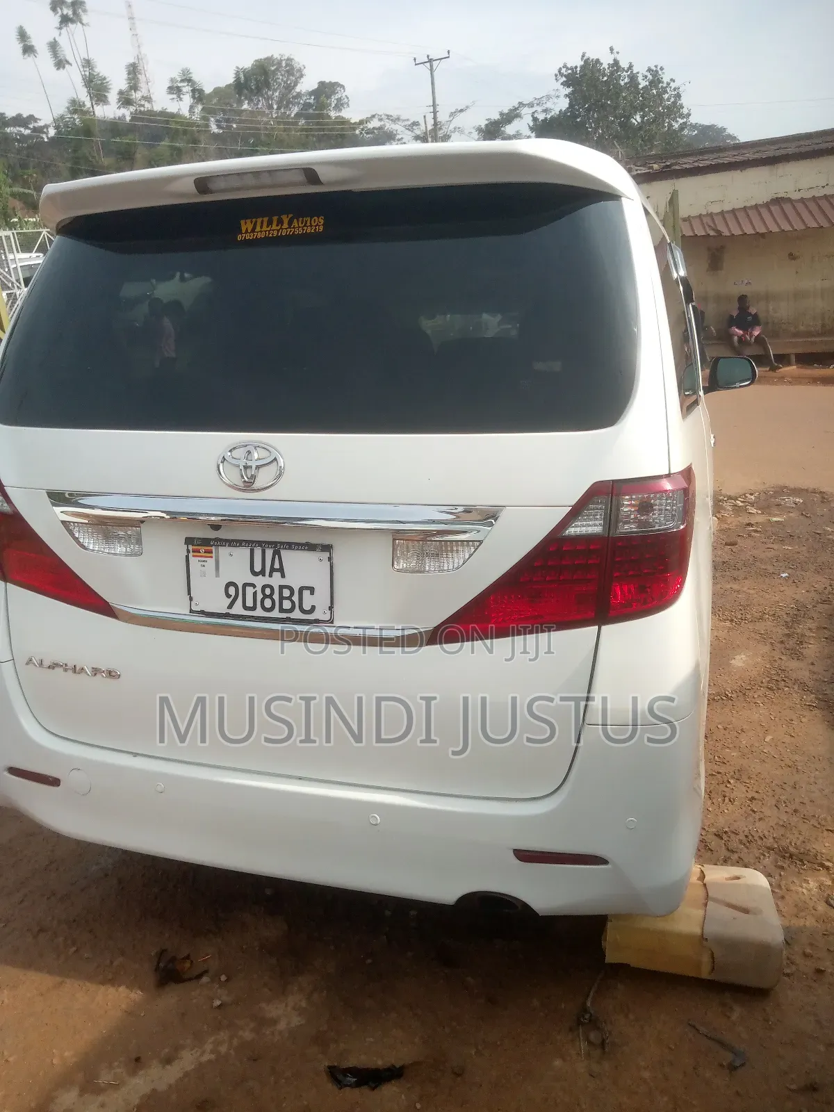 Toyota Alphard 2012 White