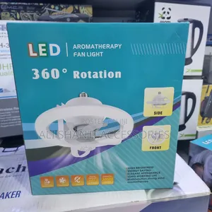 Led Aromatherapy Fan Light Rotation