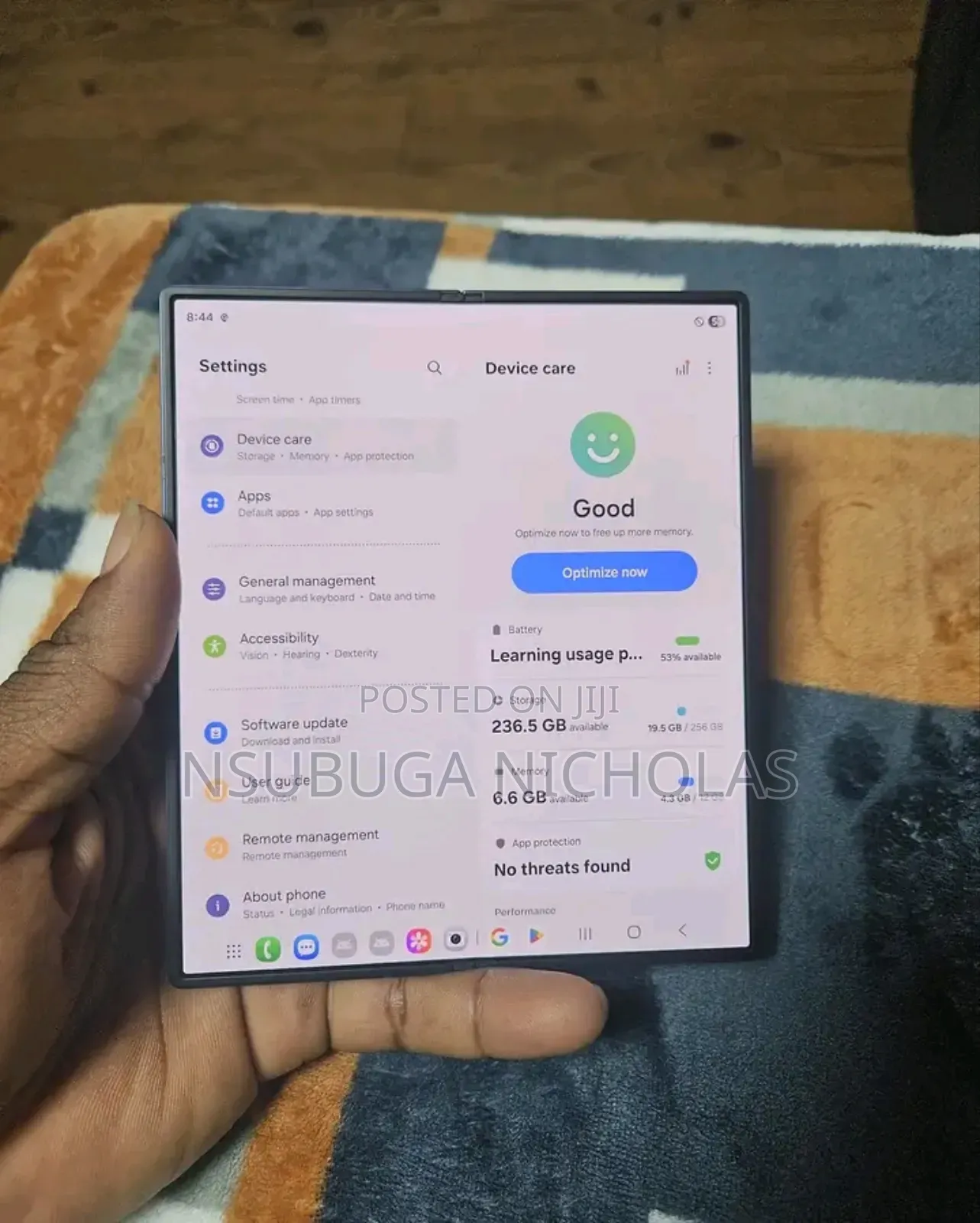 Samsung Galaxy Z Fold6 256 GB Gray