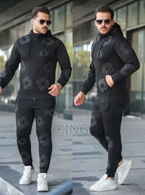 Nifty Floral Set Pants and Hoodie