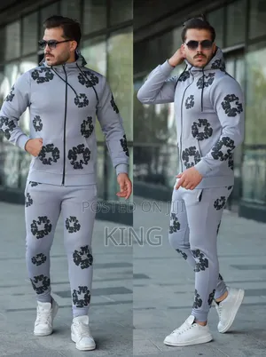 Nifty Floral Set Pants and Hoodie