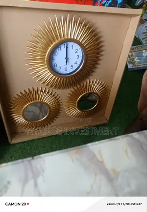 Wall Watch With Designs. Wall Watch