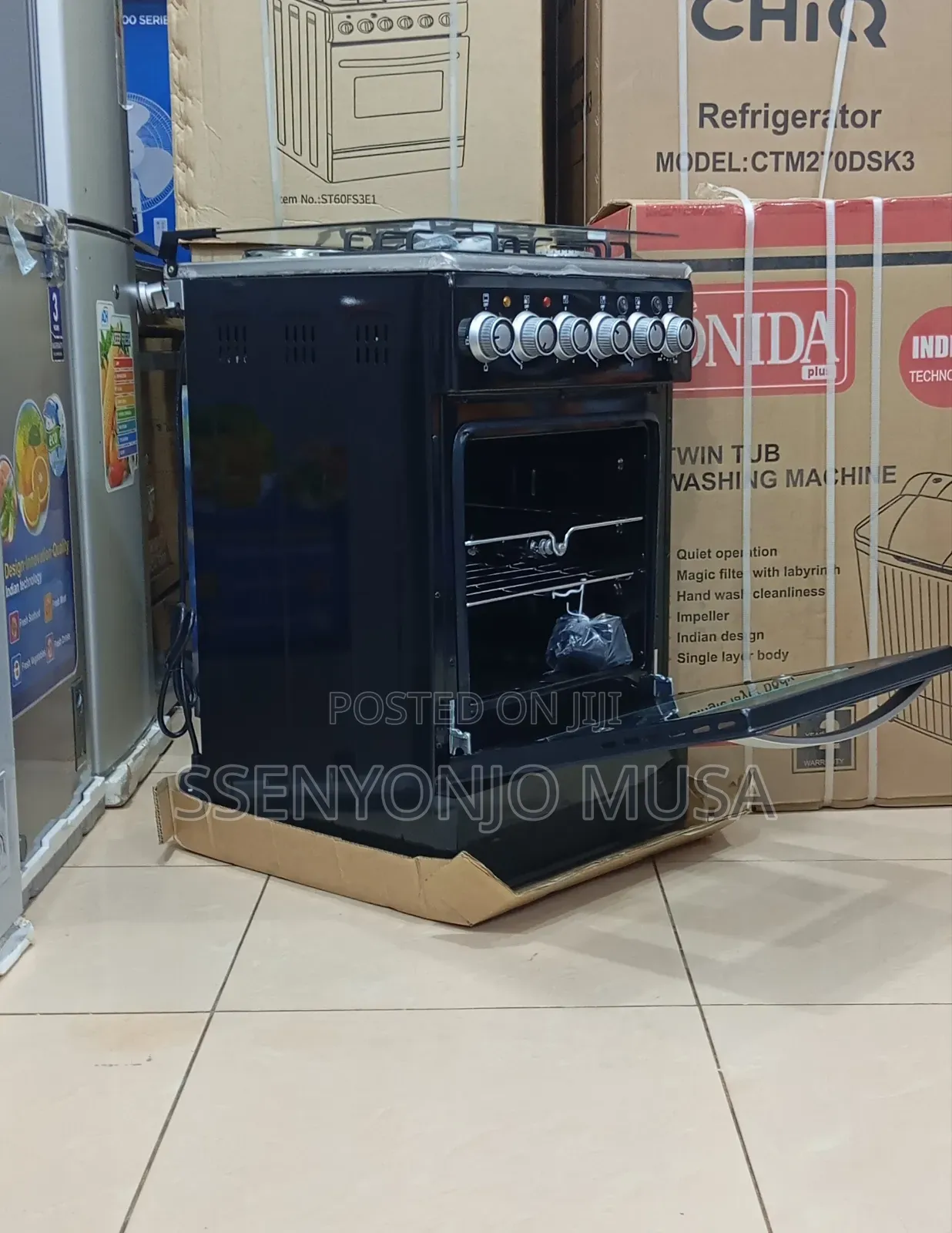 Sony 50cm Freestanding Gas Cooking Range With Oven -t50fs3e1