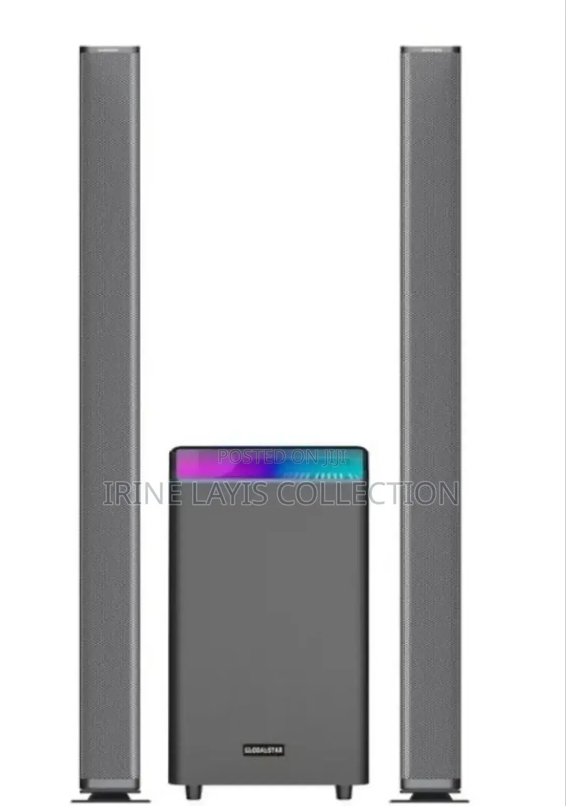 Globalstar Gs-2033 2.1 Channel Multimedia Speaker System.