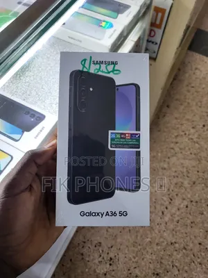 New Samsung Galaxy A36 256 GB Black