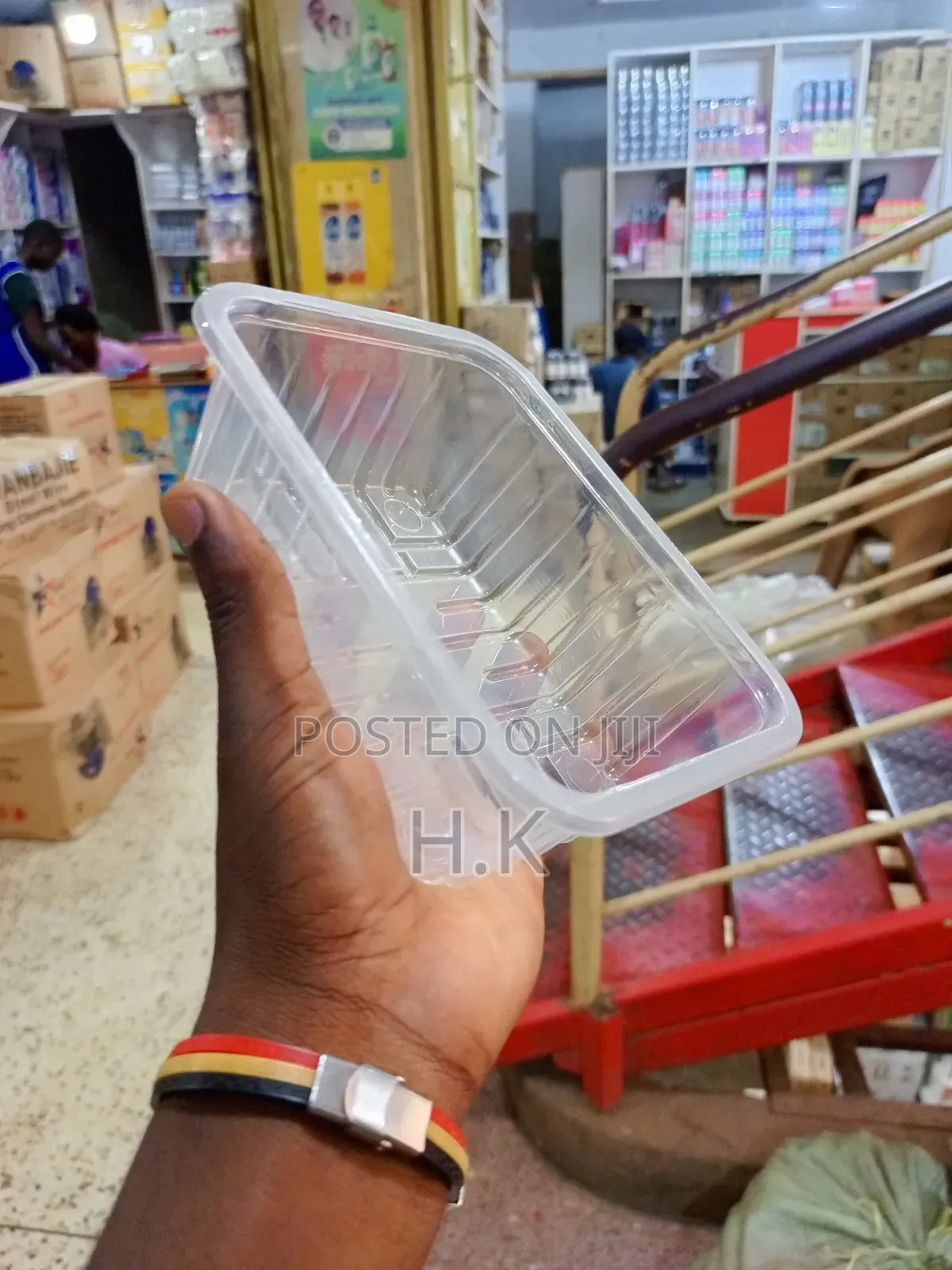 25pcs Clear, Rectangular Plastic Container With Covers
