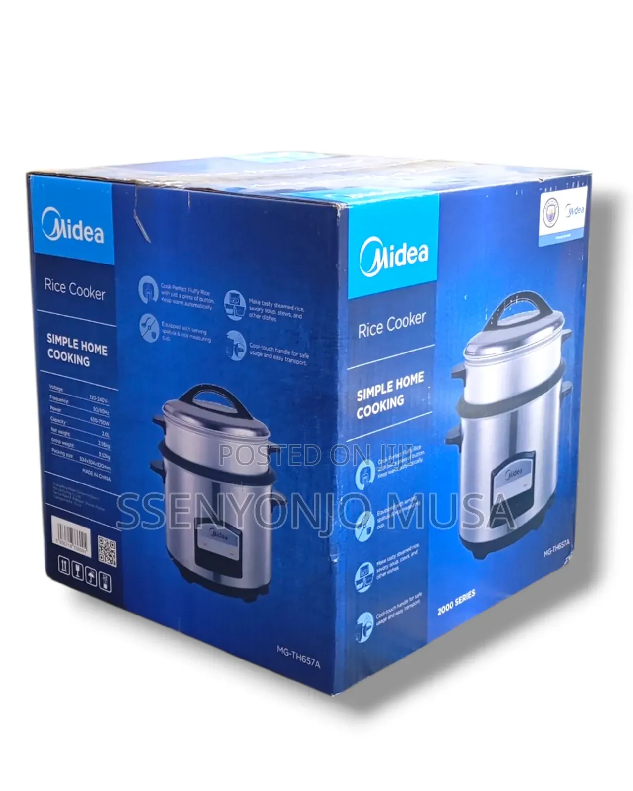 Midea Rice Cooker 1.8l -Perfect Fluffy Rice, Simple Home Cooking