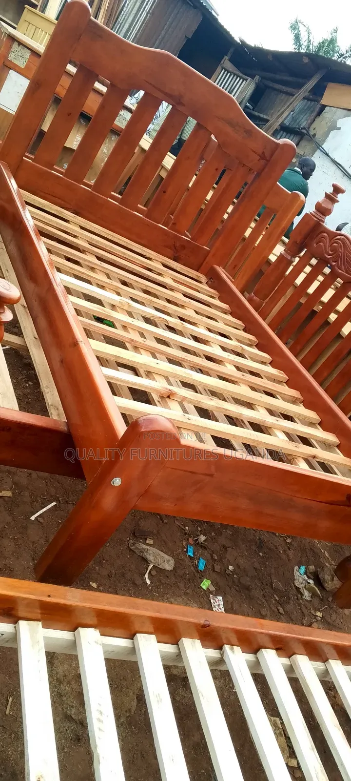 5*6 Extra Large Wooden Bed