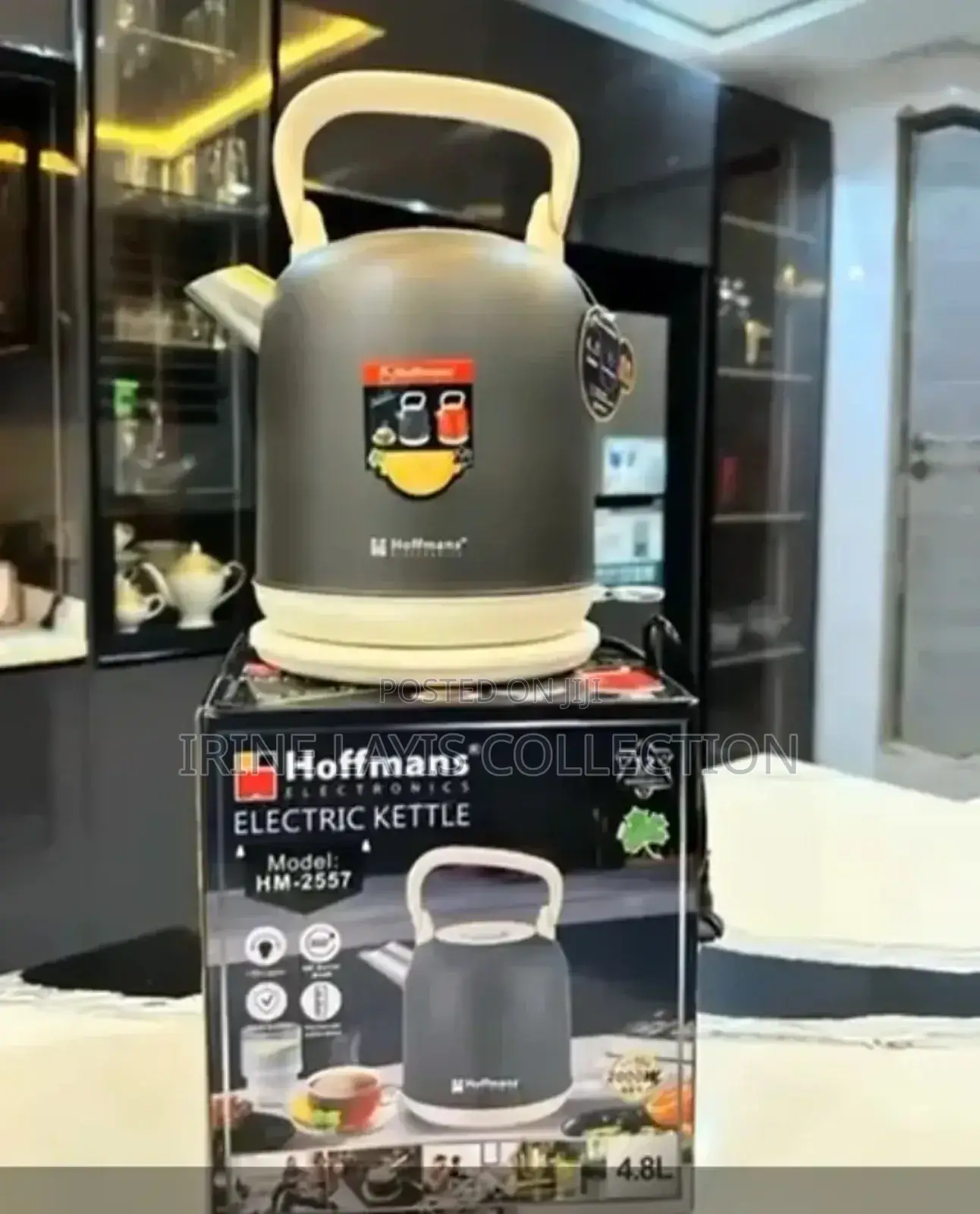 Hoffmans Electric Kettle, 4.8l Model Hm-2557.