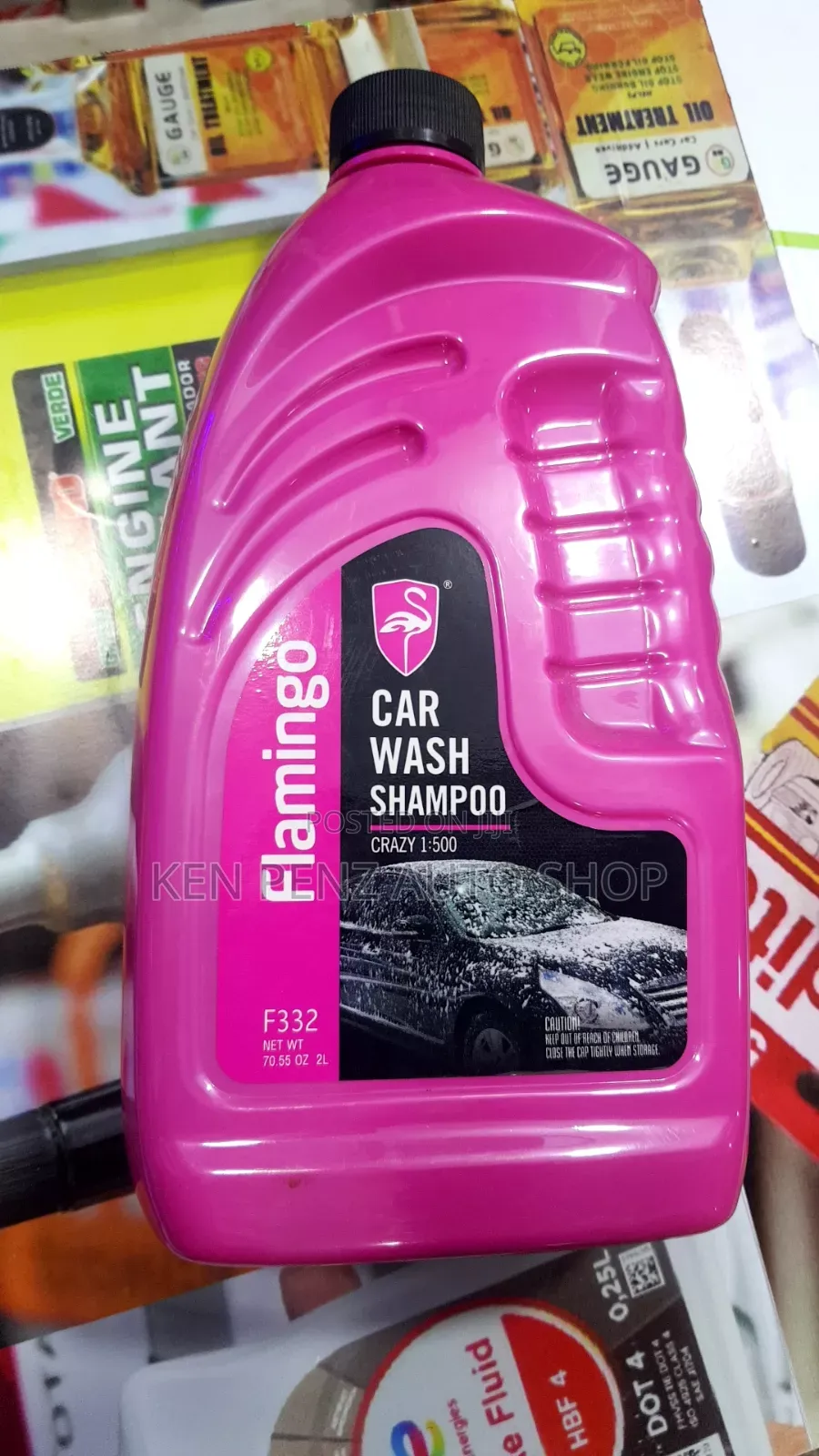 Flamingo Car Wash Shampoo