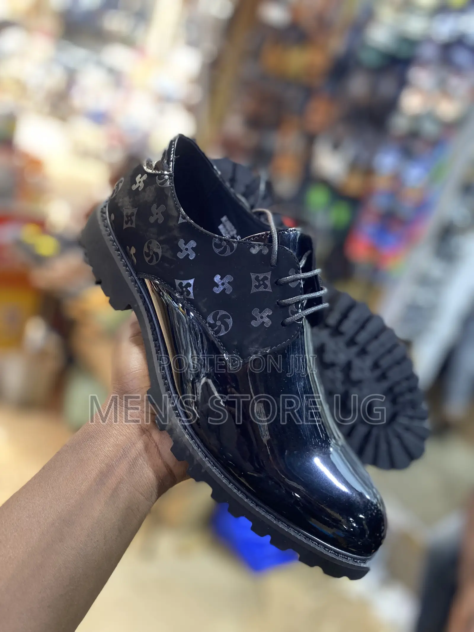 Lv Classic Genuine Men’S Classic Oxford Shoes