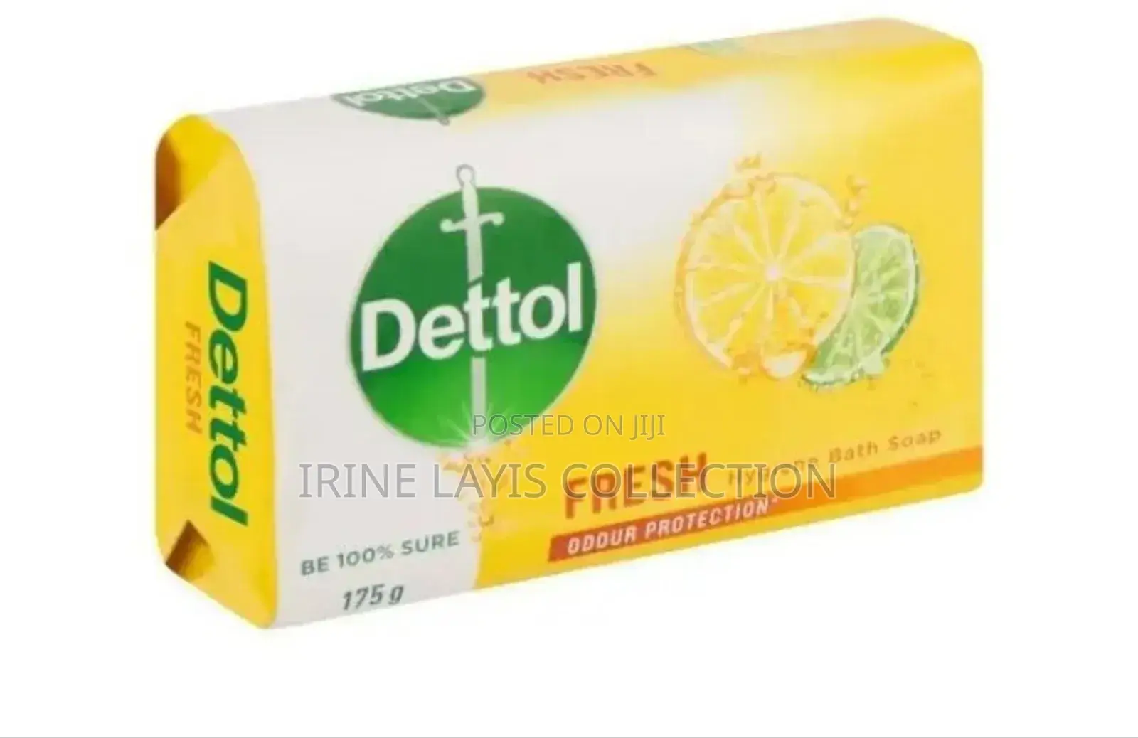 6pcs Dettol Original Anti-Bacterial Bathing Soap Bar,165g
