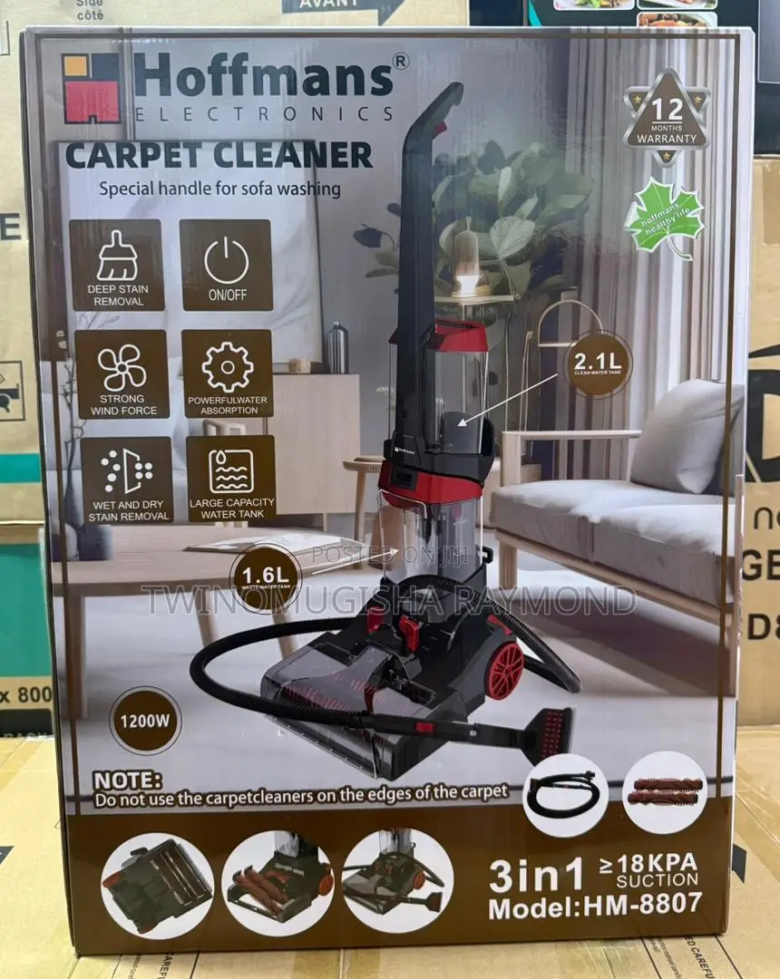 Hoffman 3in1 Sofa, Carpet Cleaner