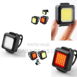 1 Pair of Ultra Slim Road Bikes Lights Tain Light Front and Back