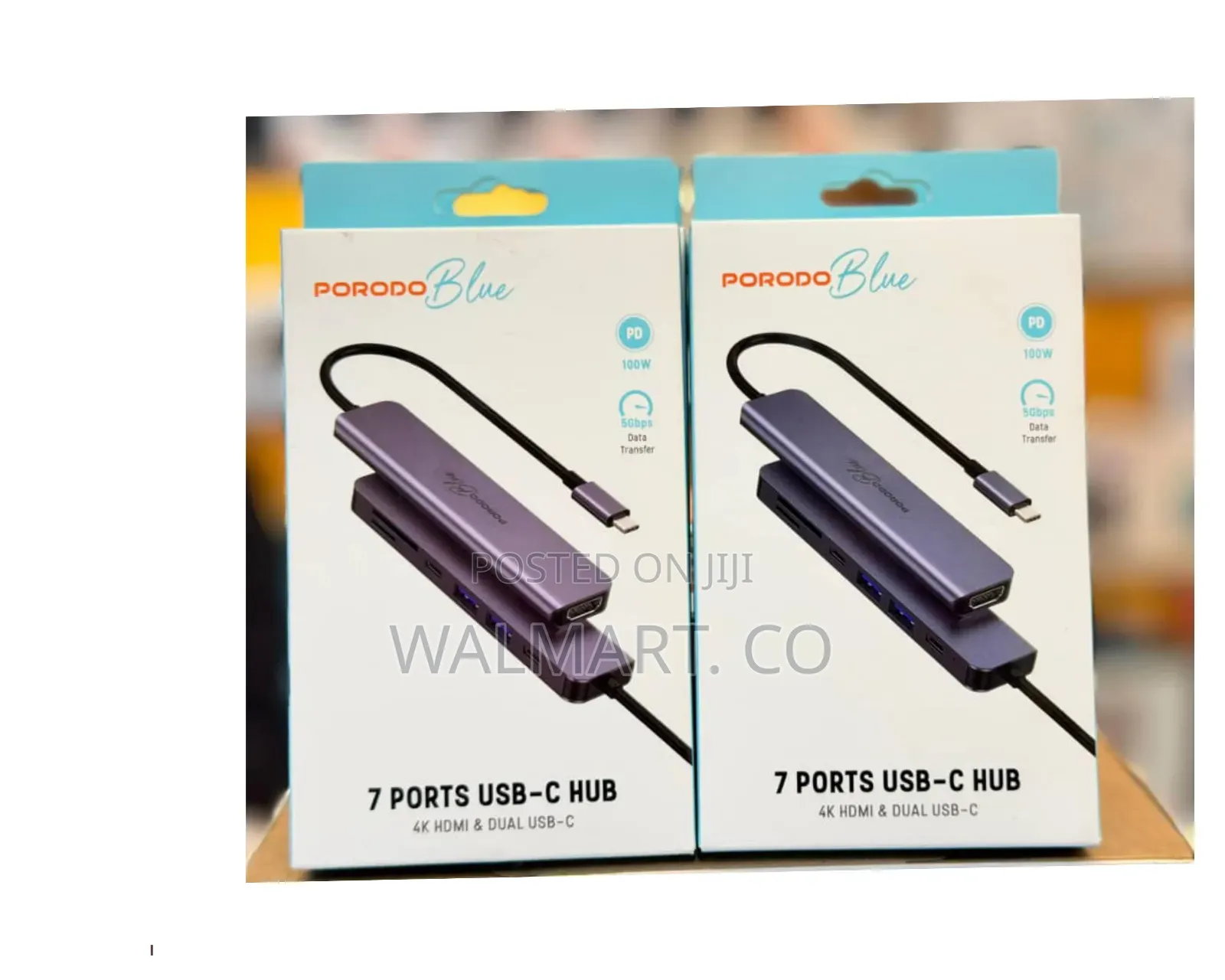 Porodo 7 Ports Usb C Hub