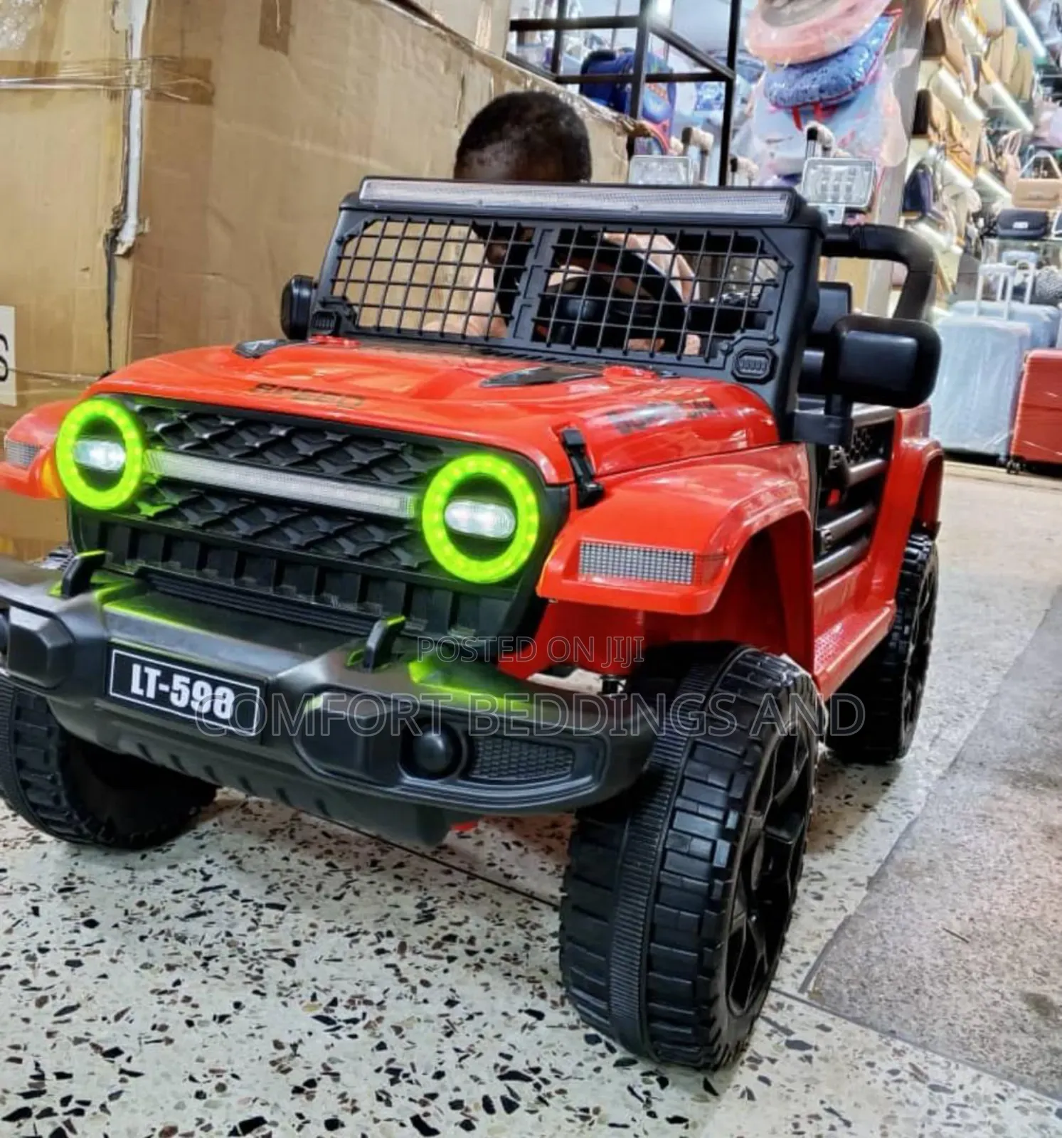 Rechargeable Toy Car Red Lt