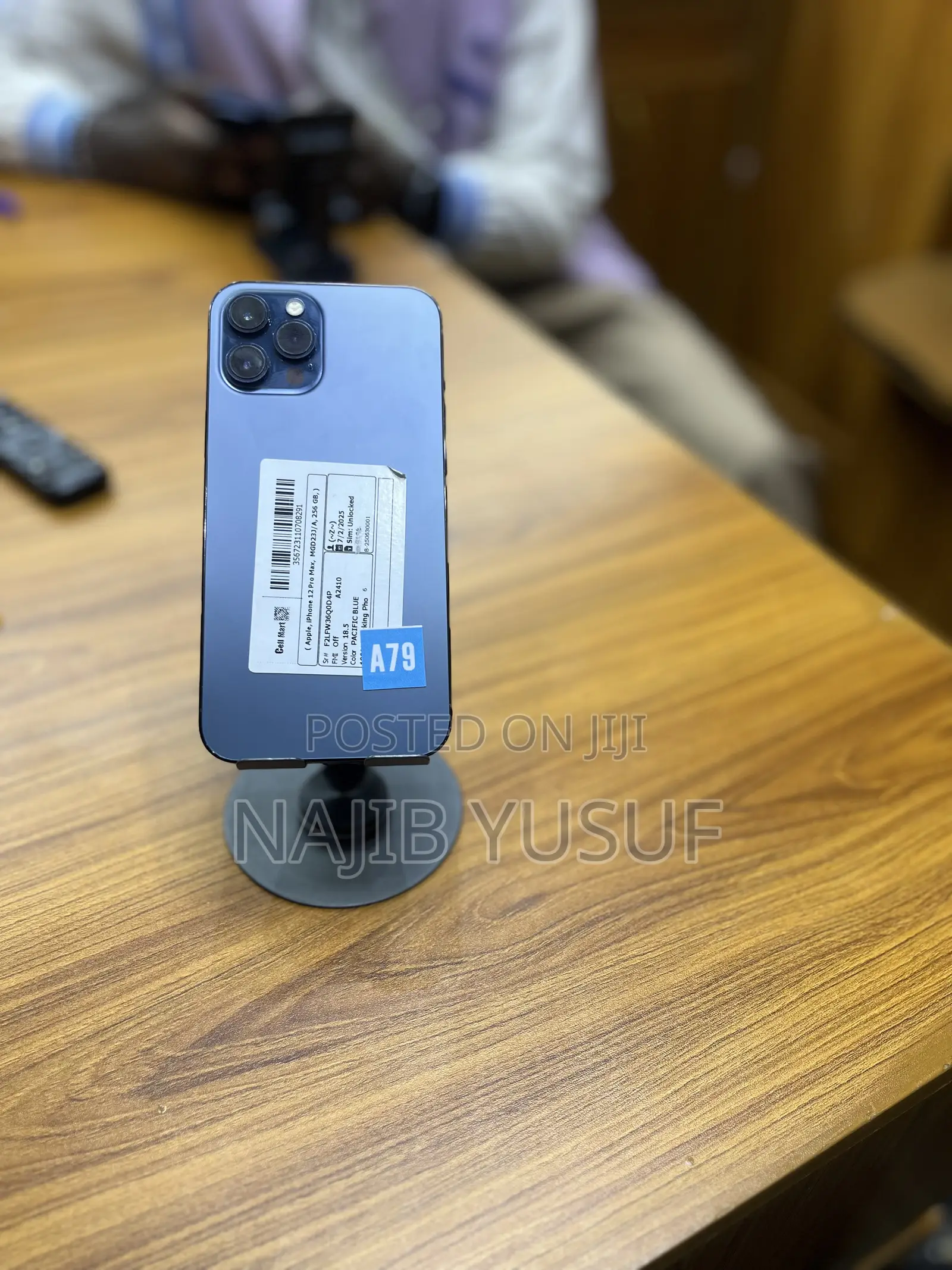 Apple iPhone 12 Pro Max 256 GB Blue in Central Division Mobile Phones
