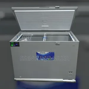 Chiq 400l Chest Freezer - 12 Year Warranty, Silver