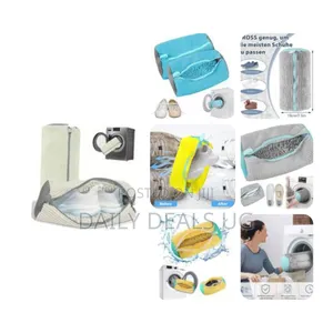 Hangable Laundry Shoe Washing Machine Bag Polyester Knit Fabric