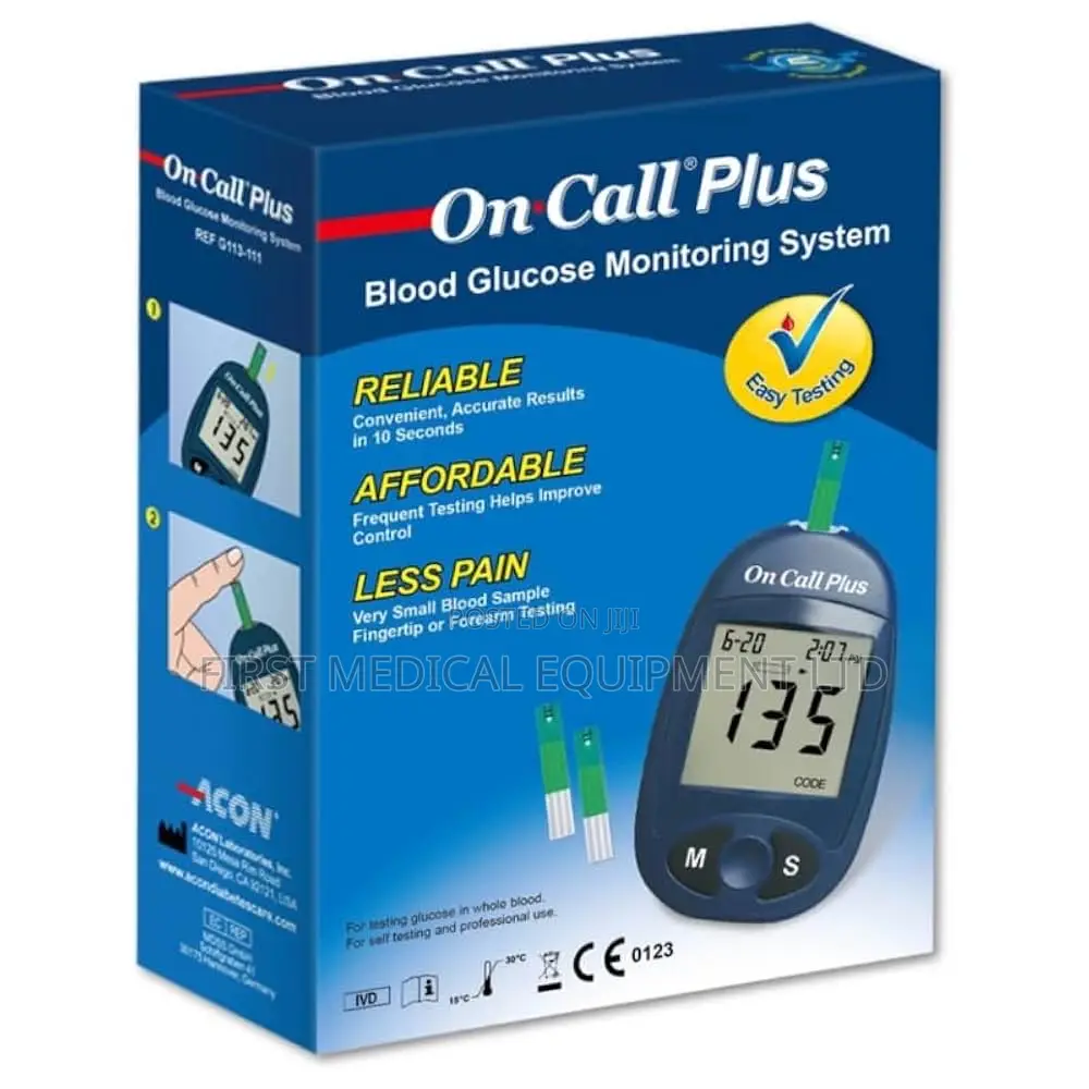 Oncall Plus Blood Glucose Meter