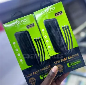 Oraimo 12w Fast Charge Power Bank 10,000mah
