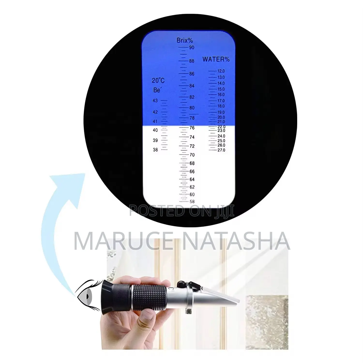 Portable Alcohol Refractometer With Atc
