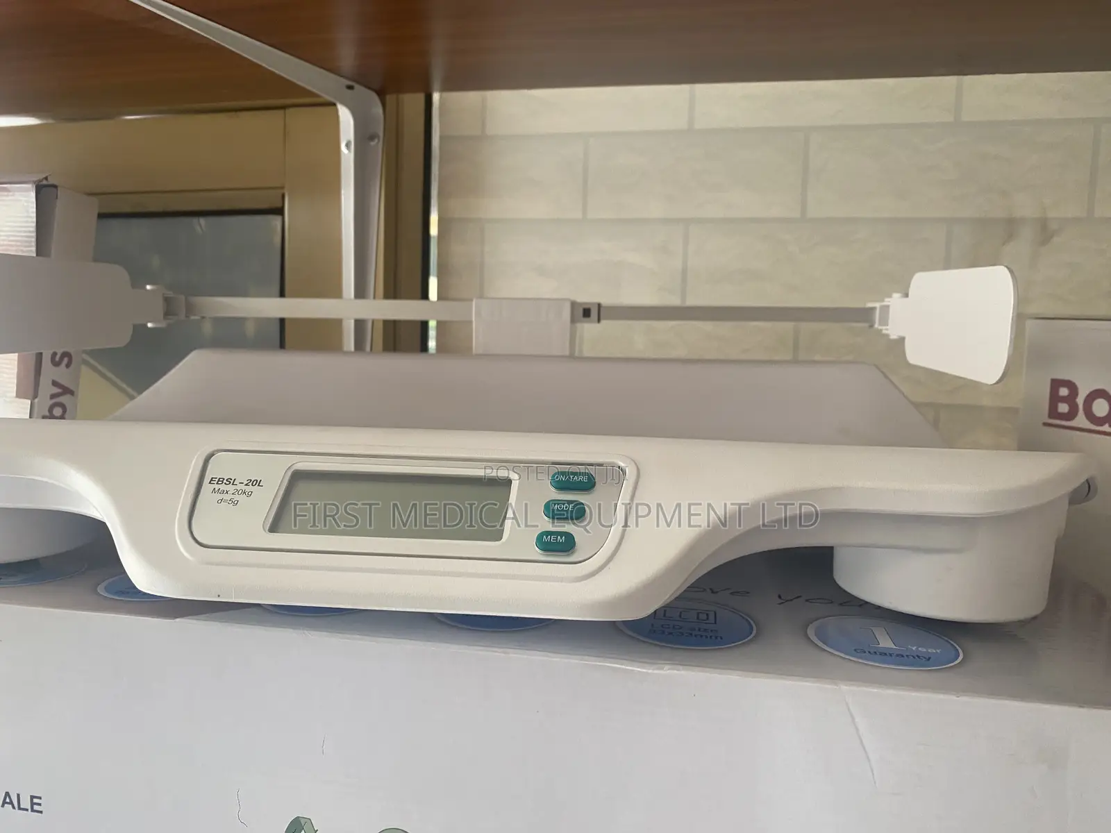 Digital Baby Scale With Height