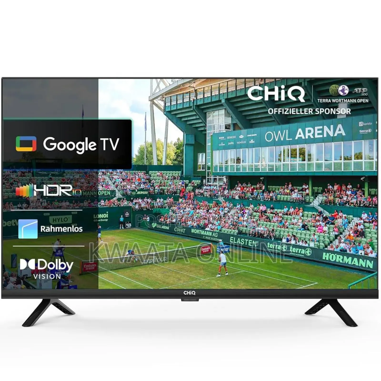 Chiq Smart Android Tv, Uhd., Wi-Fi, Google Assistant 3 Hdmi, 2 Usb