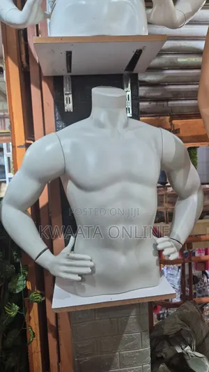 Mannequin Body Torso Male, Adjustable Clothing Dummy Display