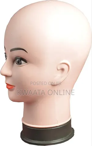 Female Head Mannequin, Dummy - Display Stand Hair Wig | Scarf | Cap