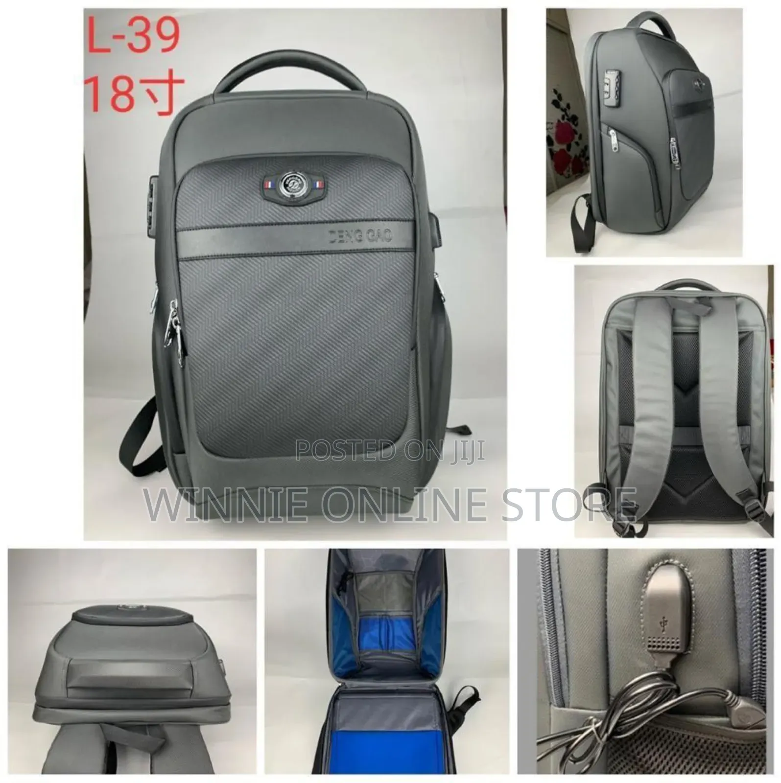 Anti Safety Bag
L: Large Size 
18.5 Inch