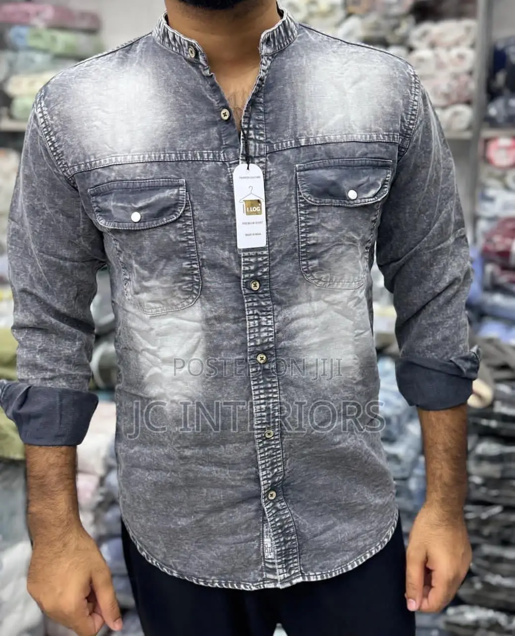 Denim Shirts Available at Ugx 65,000