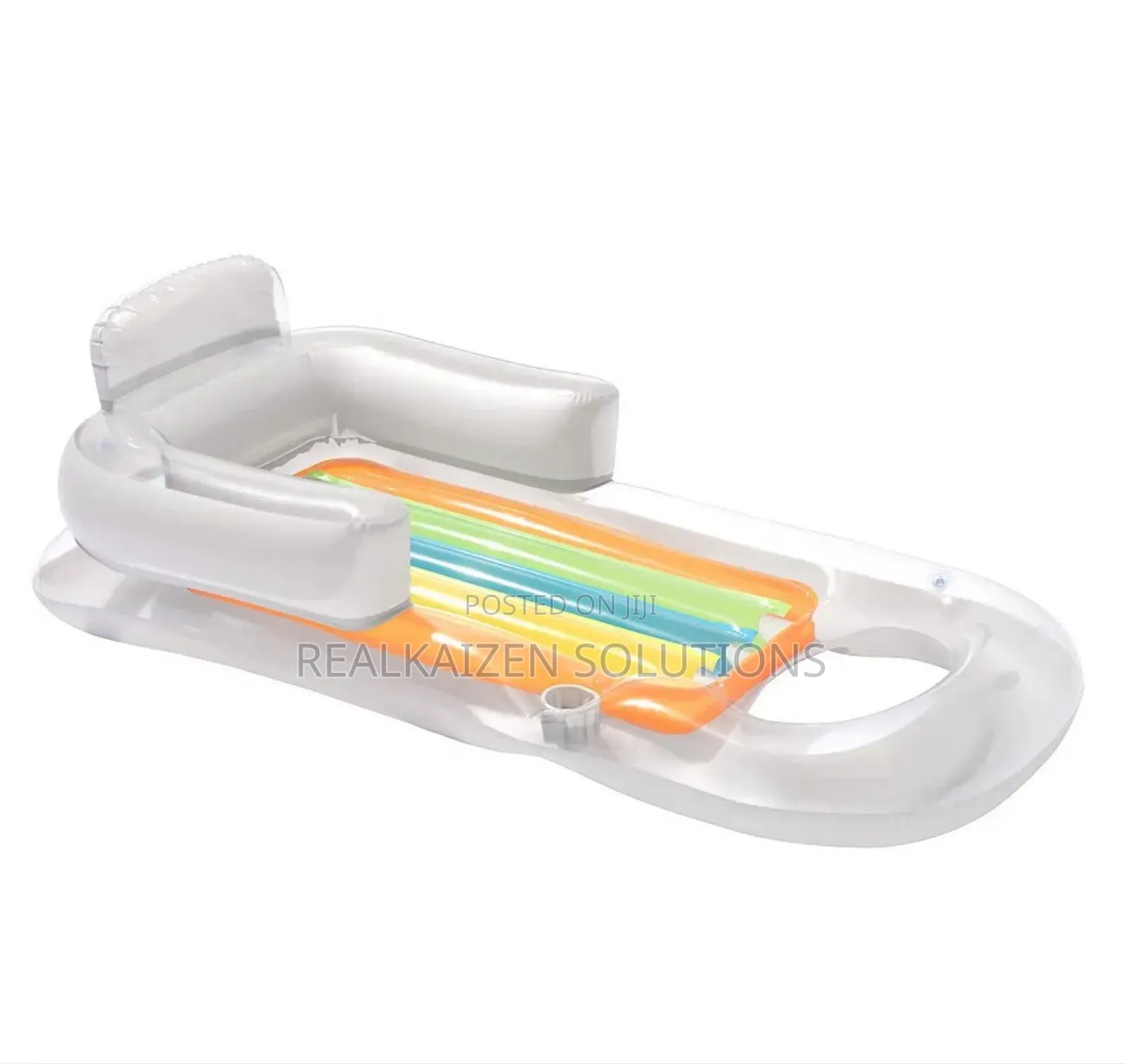 Bestway Inflatable Summer Swimming Pool Lounger Pool Floater 161cm