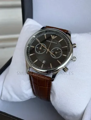 Men's Emporio Armani Wrist Time Piece at 20% Discount Price Sales