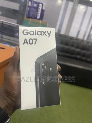 New Samsung Galaxy A07 4G 64 GB Black
