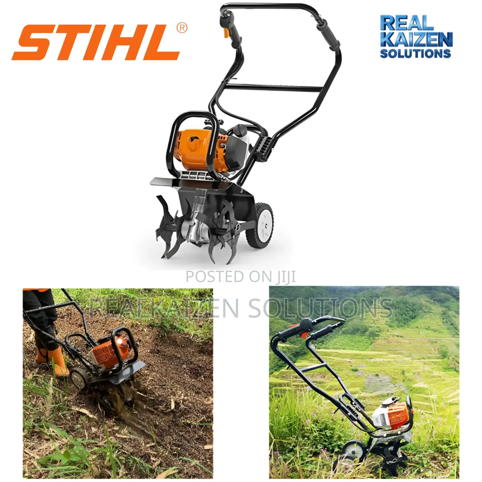 German Stihl Petrol Powered Tiller| Weeder| Cultivator|Rotavator
