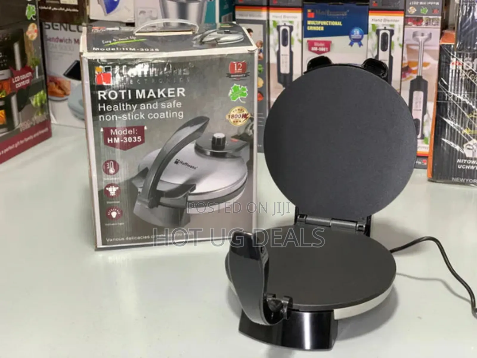 Hoffman Roti Chapati Maker - Silver